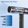 NICEBAY Blow Dryer, High-Speed Hair Dryer, 110000RPM Brushless Motor, 1600W Hair Dryers with Diffuser. - 4 of 4