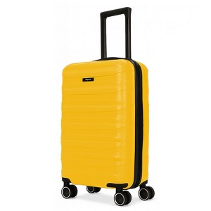 World Traveler Dejuno Motley 20-Inch Carry-On Lightweight Hardside Expandable Spinner Luggage - 1 of 3