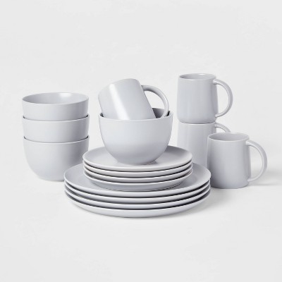 Photo 1 of 16pc Stoneware Acton Dinnerware Set - Threshold™