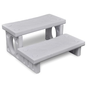 vidaXL White Spa Steps - 1 of 4