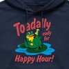 Men's - Instant Message - Toadally Ready For Happy Hour Graphic Fleece Pullover Hoodie - 2 of 4