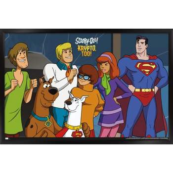 Trends International Scooby-Doo & Krypto, Too! - Group Framed Wall Poster Prints