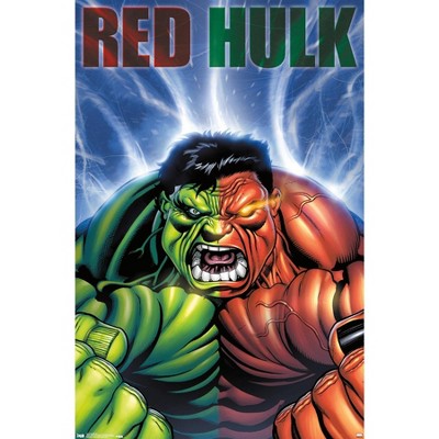 Trends International Marvel Comics - Red Hulk - Cover #30 Framed Wall ...