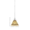 Toltec Lighting Any 1 - Light Pendant in  Chrome with 7" Chocolate Icing Shade - 2 of 2