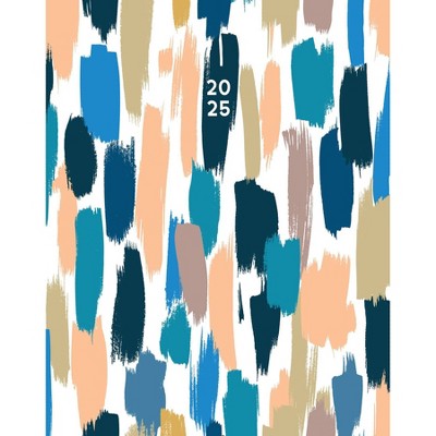 Willow Creek Press Perfectly Painted 2025 7.5"x9.5" Booklet Mntly Planner: Art Stationery, Sewn Binding, All Ages