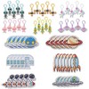Keychain Valentine Space Keychain 30 pcs Valentine Cards Kid Classroom Gifts Party Favors Valentine Day Gift Set - 2 of 4