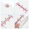 Unique Bargains PVC Transparent Durable Minimalist Binder - 4 of 4