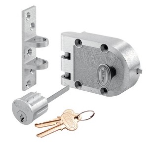 Prime-Line Segal Brushed Chrome Deadbolt - 1 of 1