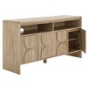 Arsenio 4 Door 2 Shelf Sideboard - MED3101 - Safavieh - 3 of 4