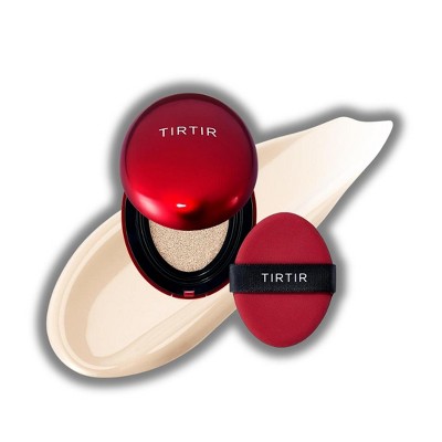 TIRTIR Mask Fit Red Cushion Mini (#13N Fair Ivory) Full coverage, Weightless, Skin fit, Satin Glow Finish, Korean Makeup, beauty