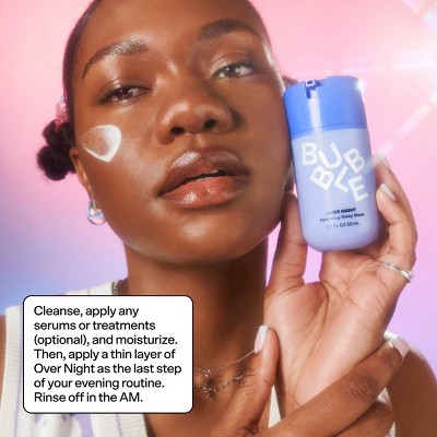 Bubble Skincare Unscented Overnight Hydrating Sleep Mask - 1.7 fl oz