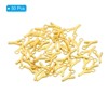 Unique Bargains Metal Bulk Elegant DIY Crafts Jewelry Making Initial Pendants 50 Pcs - 3 of 4