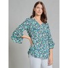 Jones New York Flutter Sleeve Blouse - 2 of 3