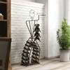 SEVOBAL Racks Minimalist Aesthetic Elegant Freestanding Bakers Rack with Versatile Organized Storage for Rooms, Antique brown, 37.4"*7.28"*67.4" - 2 of 4