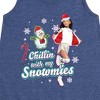 - Nickelodeon - Chillin With My Snowmies Graphic Sleeveless Aline Dress - 2 of 4