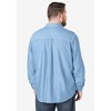 Boulder Creek by KingSize Men's Big & Tall Long Sleeve Denim And Twill Shirt - 3 of 4