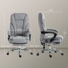 Massage Office Chair, Heated Reclining Computer Chair with Adjustable Height and Footrest - 3 of 4