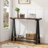 Console Table for Entryway, 2-Tier Entry Table with Storage, 43.3" Narrow Console Tables for Living Room, Small Hallway Table, Side Accent Table - 2 of 4