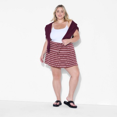 Women's Drop Waist Mini Skort - Wild Fable™