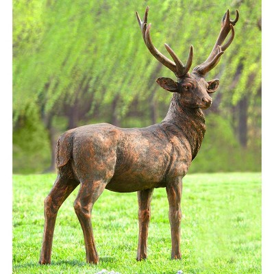 Wind & Weather Fiberglass Buck Garden Statue