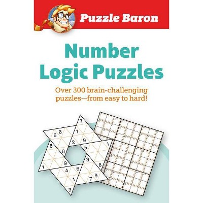 Puzzle Baron's Number Logic Puzzles - (Paperback)