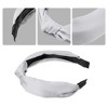Unique Bargains Women's Satin Knotted Headband Hairband 1.2" Wide - 4 of 4