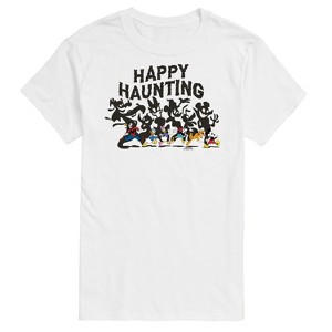 Men's - Disney - Happy Haunting Short Sleeve Graphic T-Shirt - 1 of 4