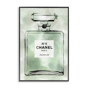 Stupell Industries Minimal Glam Brand Perfume Black Framed Giclee Art - 1 of 4