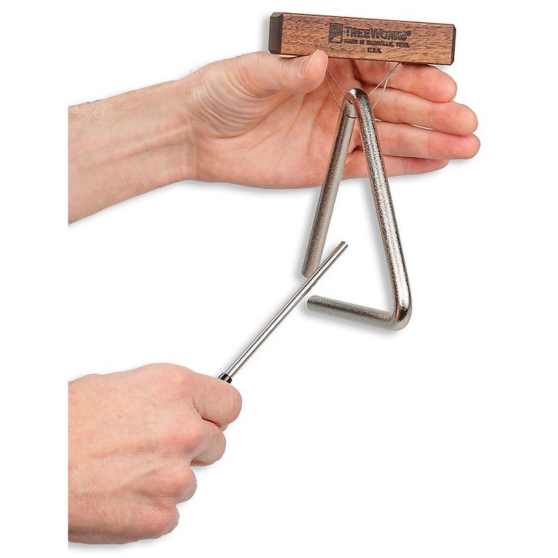 Treeworks American-Made Triangle with Beater/Striker and Holder, 2 of 3