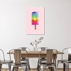 iCanvas Rainbow Popsicle by Emanuela Carratoni Canvas Print Wall Art - 3 of 3