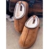 Women's Wo's Charlie Tan Platform Fuzzy Slippers - Very G - 4 of 4