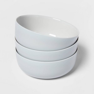 44oz 3pk Glass Dinner Bowls - Made By Design™ - 1 of 3