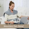 Large Weighted Heating Pad for Neck, Shoulders and Back,4 Heat Settings, Fast Heating, Auto Shut Off, Electric Full Body Pain Relief - 4 of 4