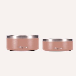 32oz and 64oz - Stainless Steel Dog & Cat Food and Water Bowl – Non-Slip, Dishwasher Safe – Tilley + Me - 1 of 4