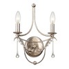 Crystorama Lighting Metro 2 - Light Sconce in  Antique Silver - 4 of 4