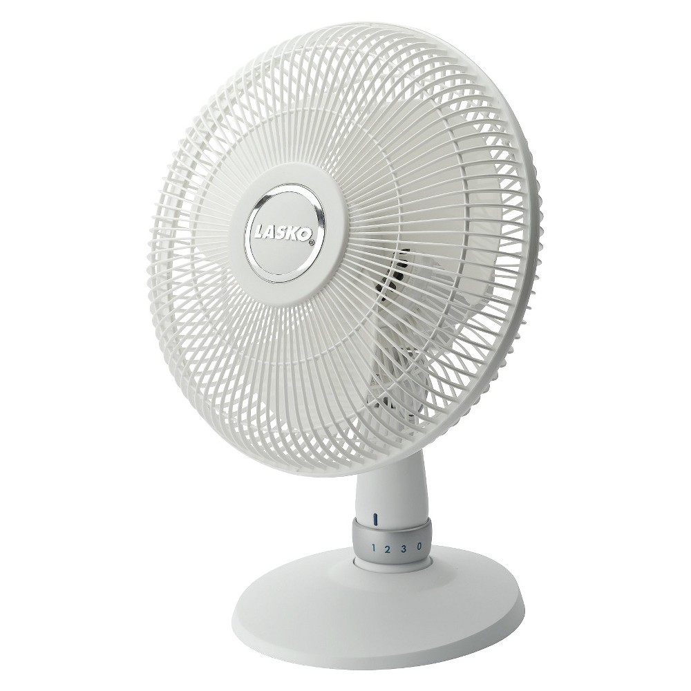 Lasko 12-in. Table Fan (White)