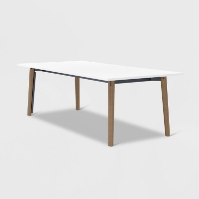 42"x90" Della Rectangle Dining Table Latte - Olio Designs