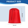 Unique Bargains Washable Travel Camping Drawstring Closure Laundry Bags - 2 of 4