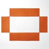 Bacati - Arrows Orange Crib/Toddler ruffles/skirt - 4 of 4