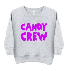 The Juniper Shop Candy Crew Puff Print Toddler Graphic Sweatshirt - 1 of 3
