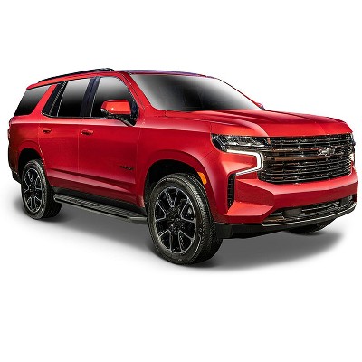 2021 Chevrolet Tahoe Red Metallic With Sunroof 1/24 Diecast Model Car ...
