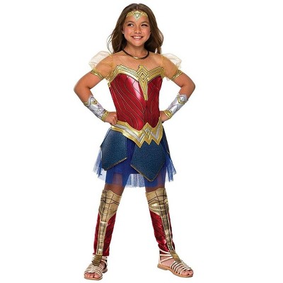 Rubie's Justice League Movie Wonder Woman Premium Costume Child Small ...