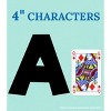 Carson Dellosa Education 4in Black Combo Pack Bulletin Board Letters (219 pieces) - 3 of 4