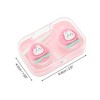 Unique Bargains Contact Lens Case Contact Lens Container Contact Lens Carrier 2.6"x1.65"x1.1" 1 Set - 3 of 4
