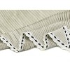 Allegra K Women Ribbon Solid Color Pleated Rhombus Rhombic Scarf Scarves Head Bandana 96x43cm/37.80x16.93 inches(L*W) 1 Pc - 4 of 4