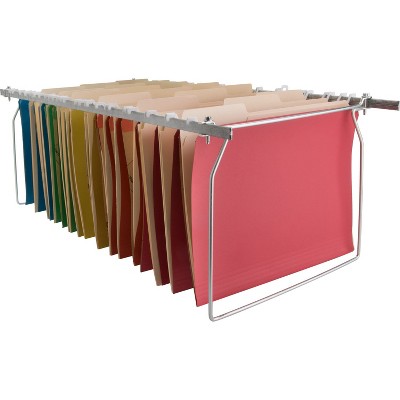 Business Source Hanging File Folder Frames Letter 6/BX Stainless Steel 26