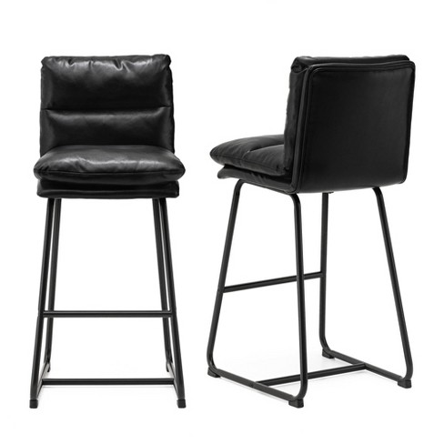 Leather discount stools target