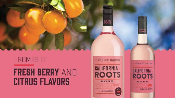 Ros&#233; Wine - 1.5L Bottle - California Roots&#8482;, 5 of 6, play video