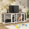 Famapy Furniture - Style Dog Cage with Divider Option - 2 of 4