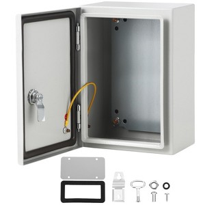 NEMA 4X Electrical Enclosure - IP66 Rated Outdoor Waterproof Junction Box - 1 of 4